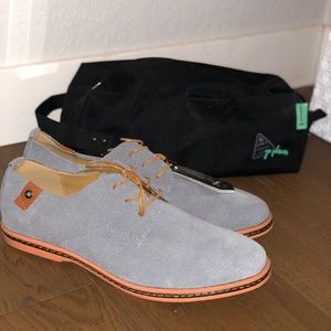 Mio Marino Classic Suede Derby Shoes